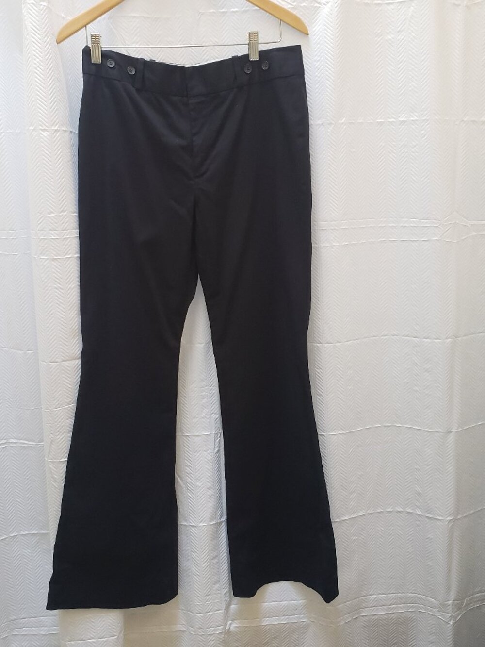 Y2K Club Monaco Cotton Flare Bootcut Women Pants Office Professional